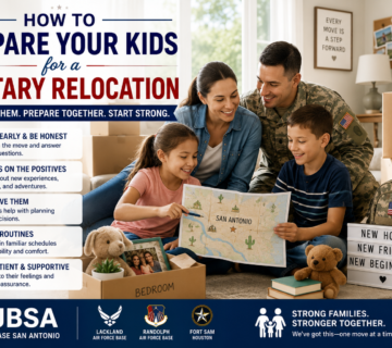 How to Prepare Your Kids for a Military Relocation